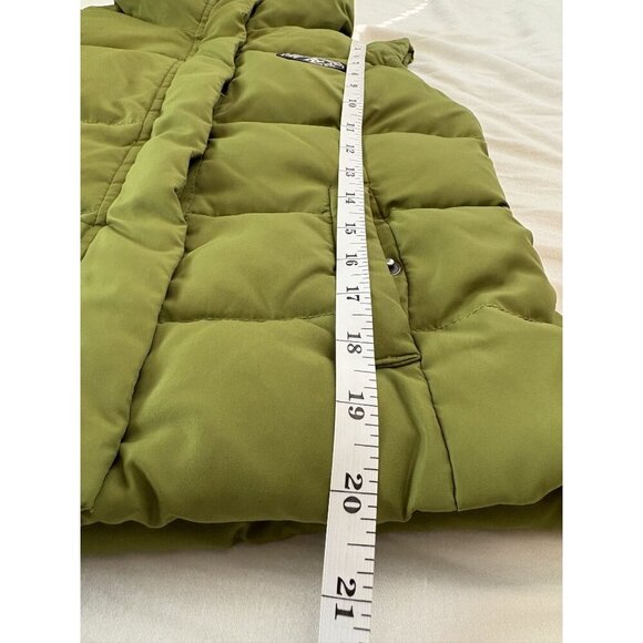 Abercrombie & Fitch Women's Puffer Vest Size S Green Down/Feather Blend Y2k - Picture 12 of 12